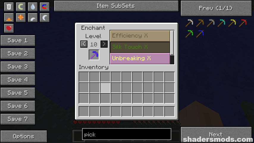 Not Enough Items Mod Screenshot 1