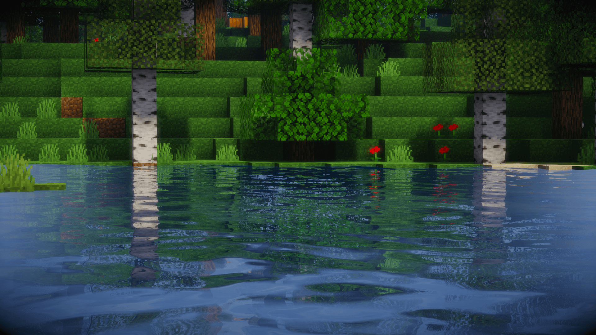 minecraft water shader