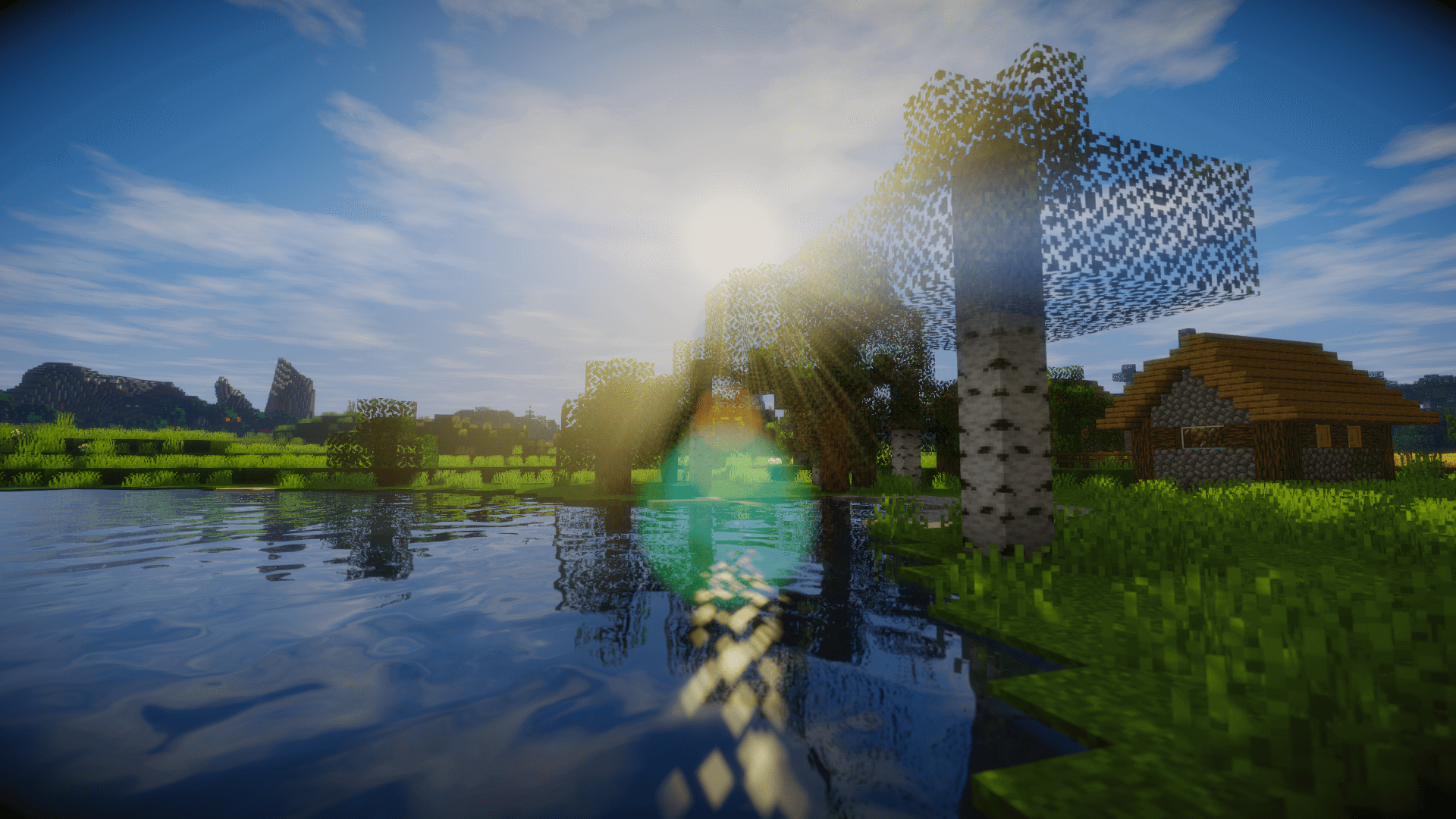 minecraft ultra realistic shaders texture pack