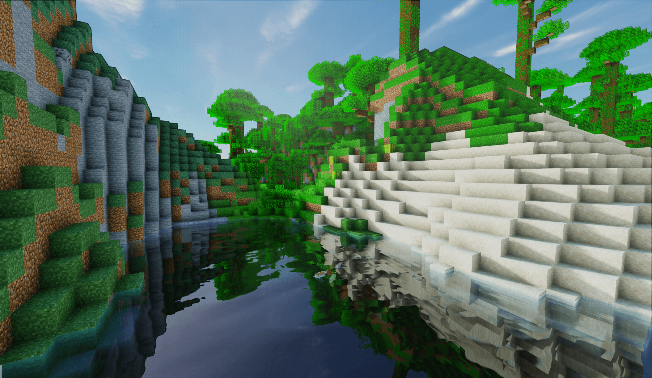 Minecraft Shaders with Ray Tracing : r/Optifine