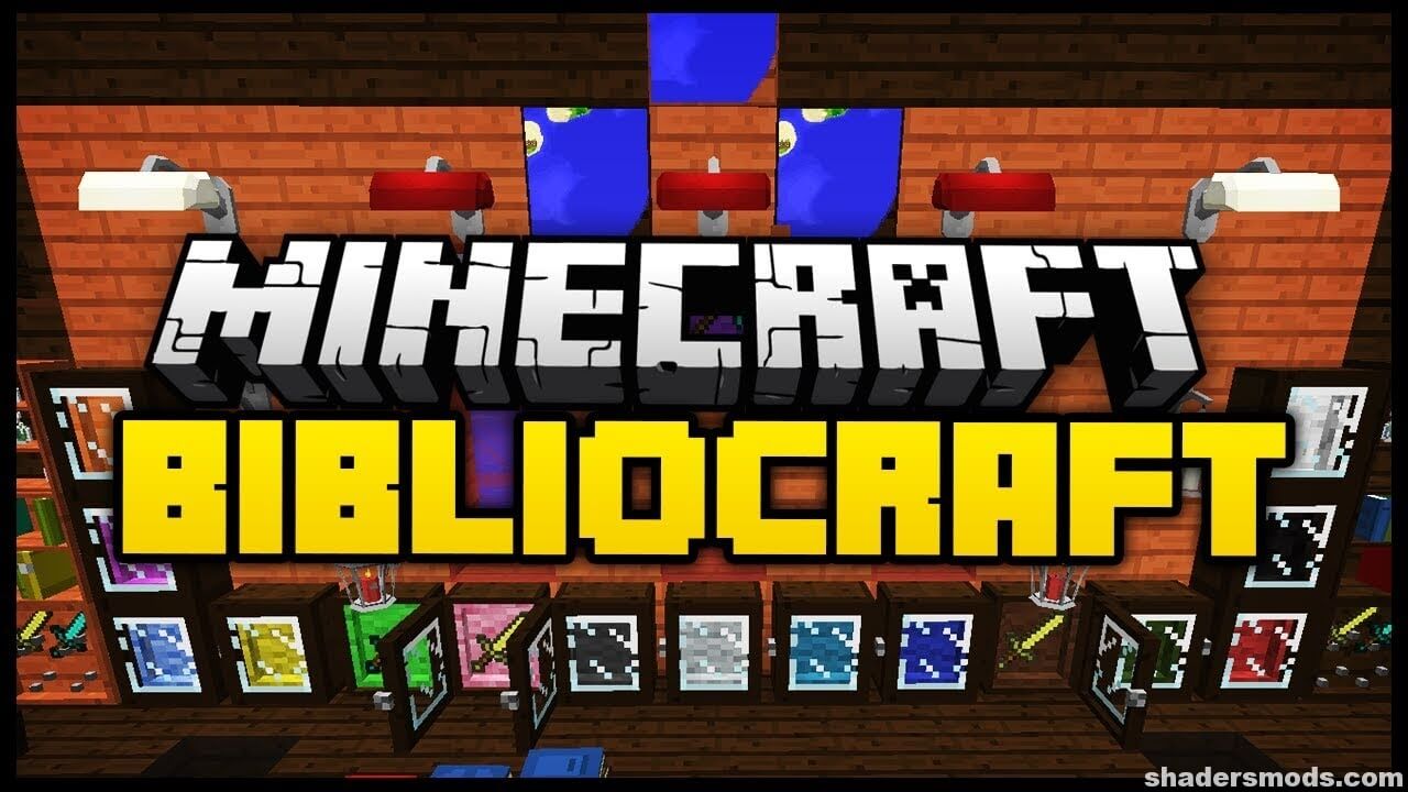 Bibliocraft Mod 1.12.2 → 1.11.2 (Storage And Organizational.