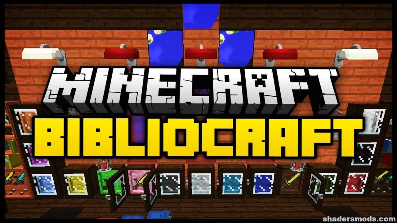 Bibliocraft Mod for Minecraft 1.12.2/1.11.2 | Shaders Mods