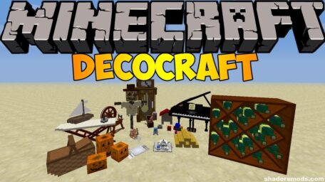 Decocraft Mod 1.16.5 → 1.12.2 (3000+ Decorations)