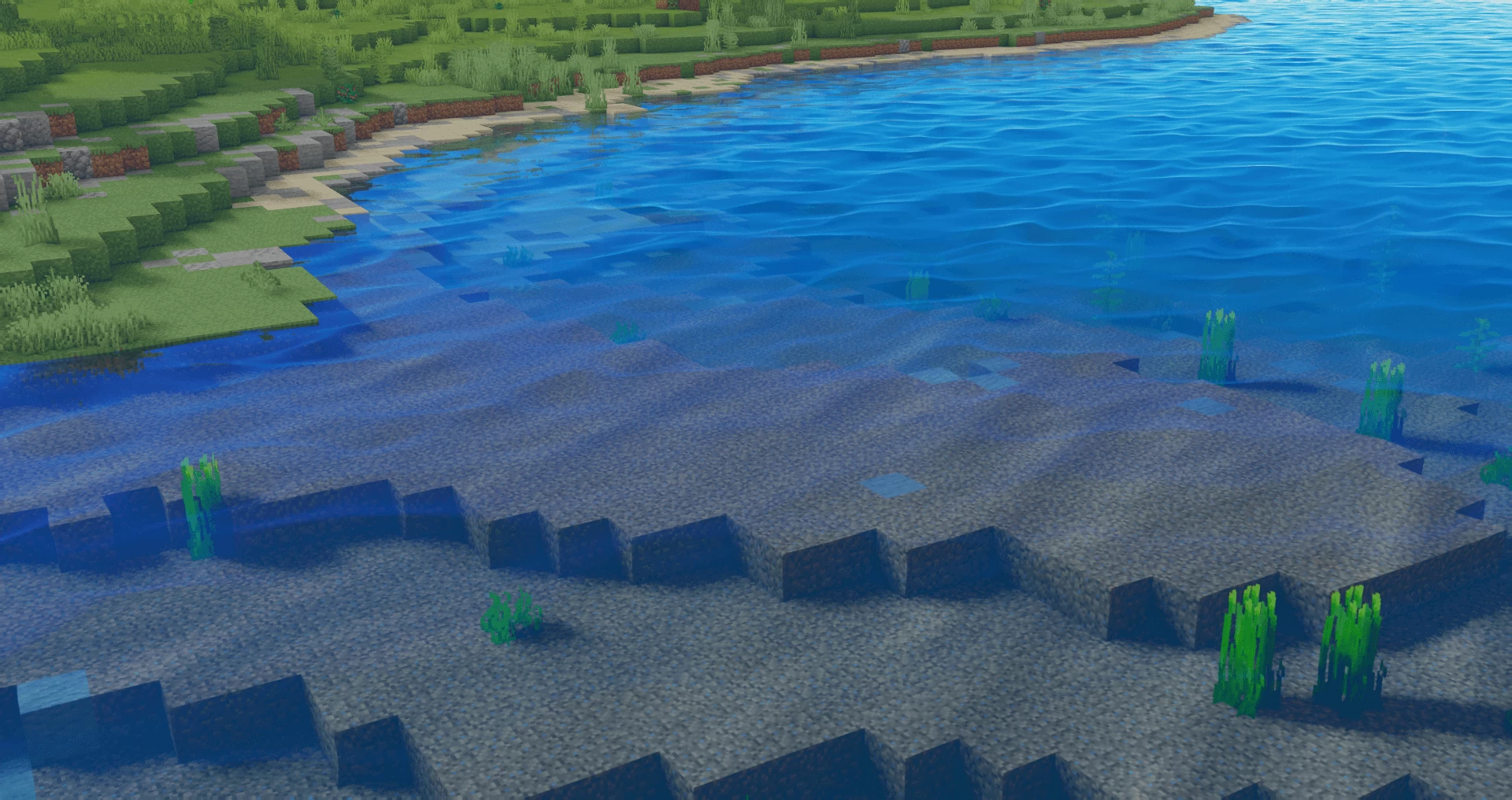 minecraft water shader