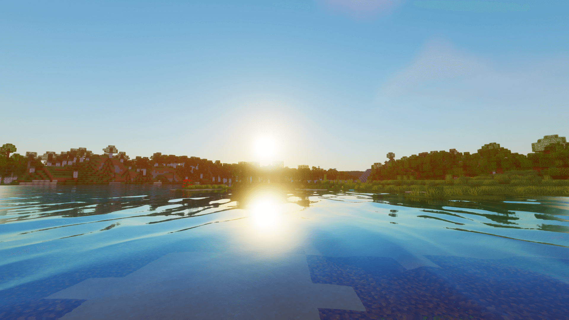 Sunset with Oceano Shaders 3.0