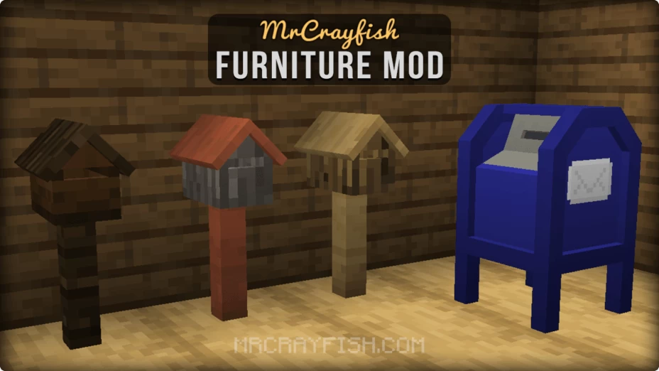 MrCrayfish's Furniture Mod para Minecraft 1.20.1, 1.19.2, 1.18.2 y 1.16.5