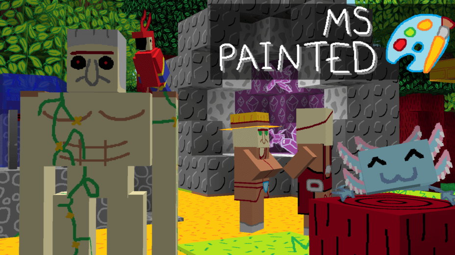 MS Painted Texture Pack 1.20, 1.19.4 → 1.18.2