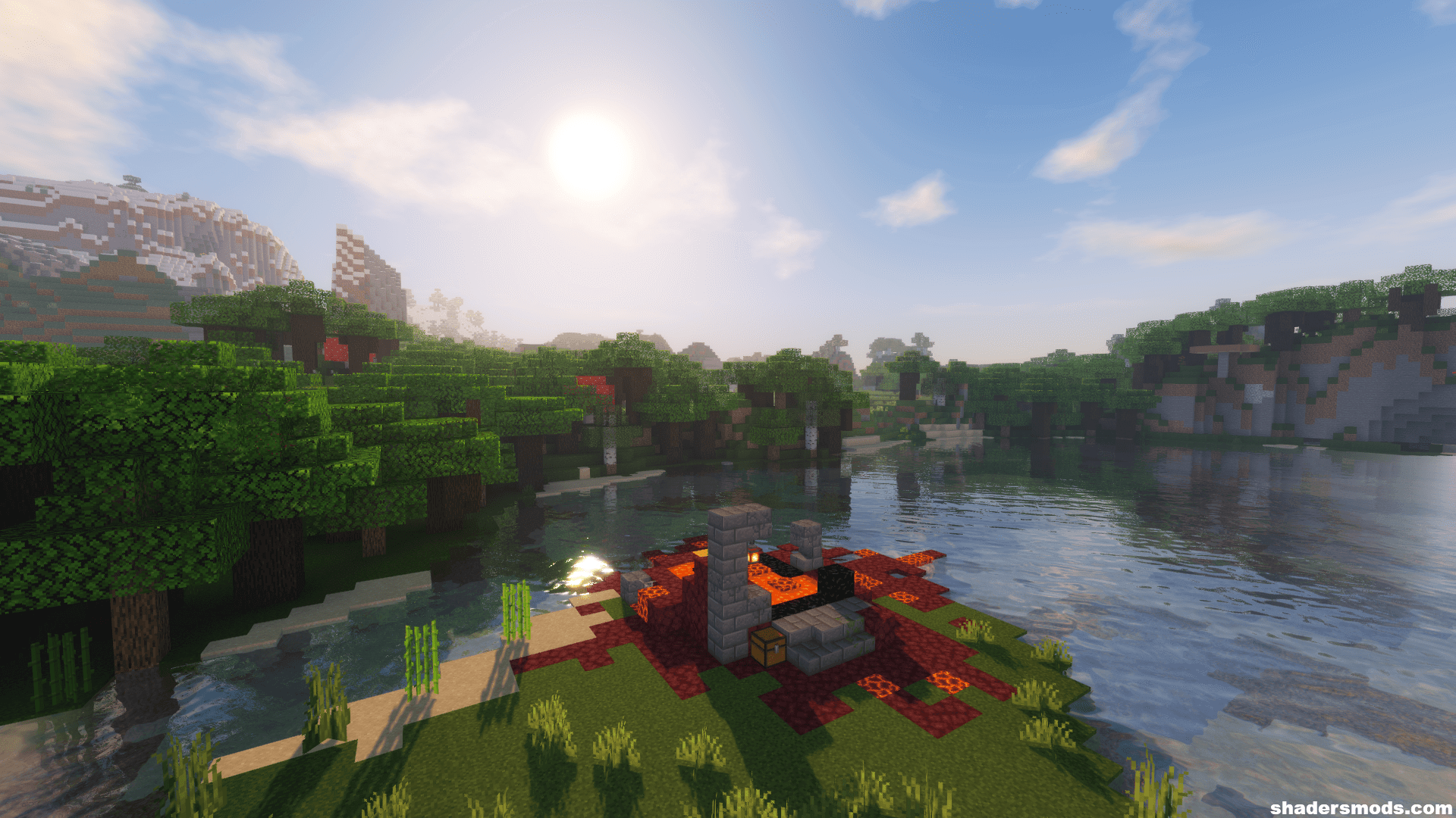 A Melhor SHADER com TEXTURA Ultra REALISTA e LEVE para MINECRAFT PE 1.16+ 