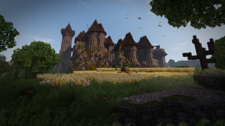 Castelo medieval realista Para Minecraft Mods