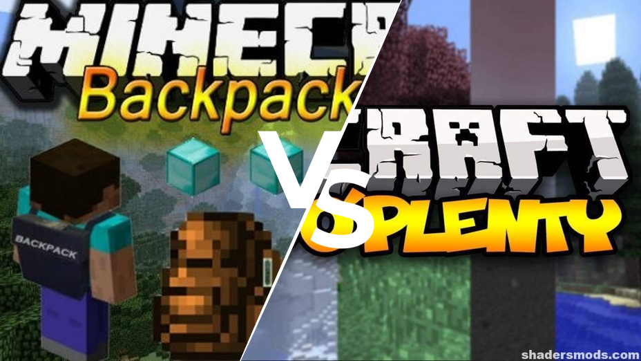 Backpacks vs Biomes o Plenty Comparison