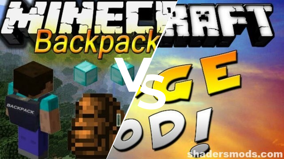 Backpacks vs Minecraft Forge Comparison