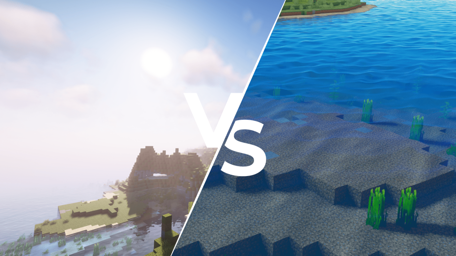 Complementary Reimagined vs Oceano Shaders 3.0 Comparison