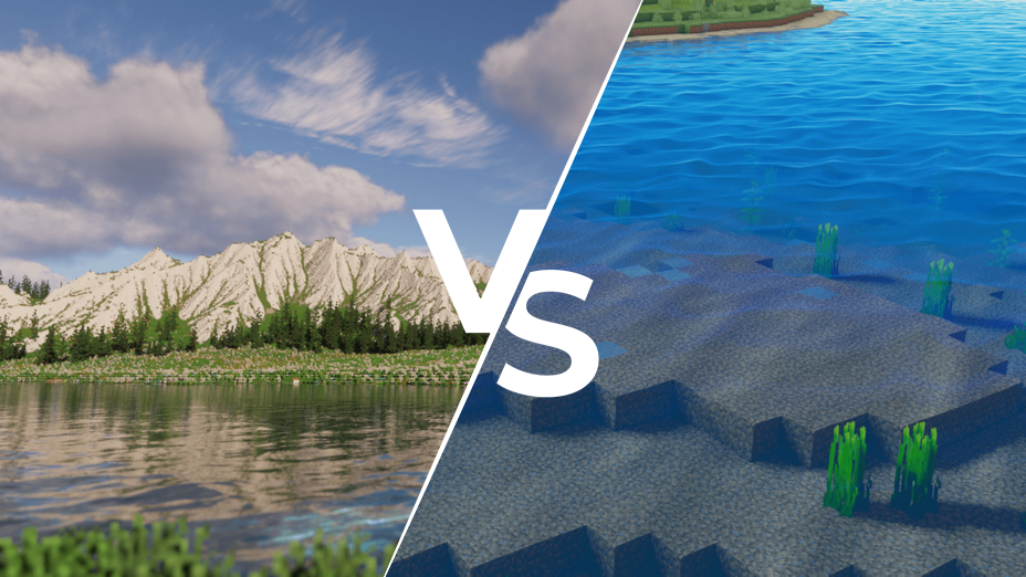Continuum vs Oceano Shaders 3.0 Comparison
