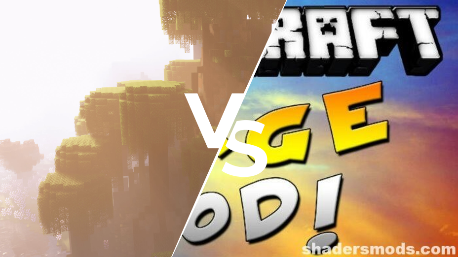 Iris Shaders vs Minecraft Forge Comparison