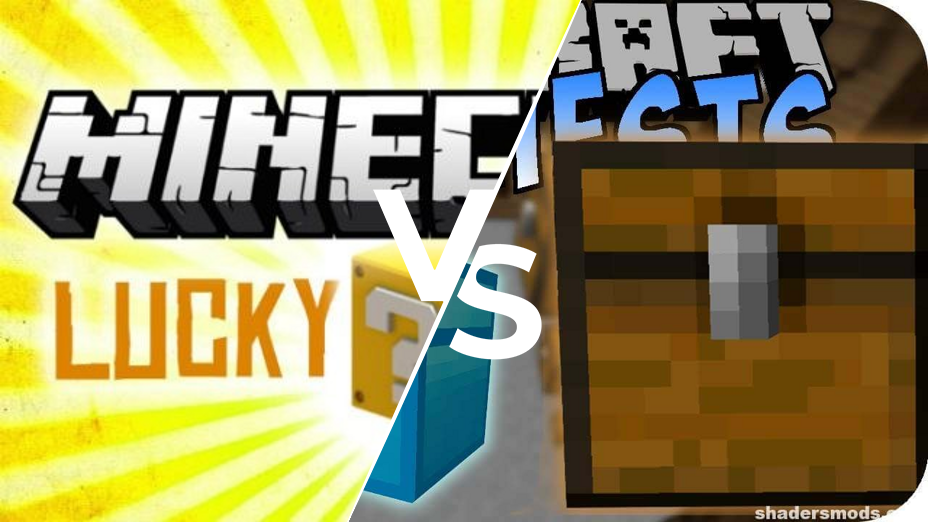Lucky Block vs Iron Chests Comparison