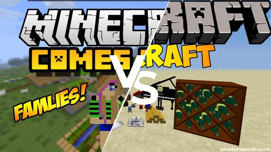 Minecraft Comes Alive vs Decocraft Comparison