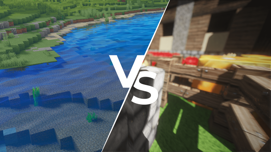 Oceano Shaders 3.0 vs Cybox Comparison