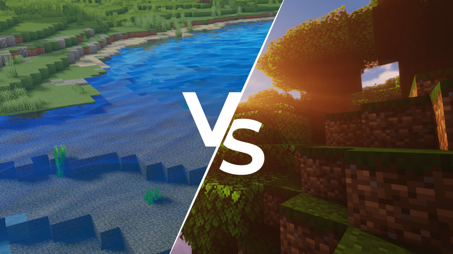 Oceano Shaders 3.0 vs Sildur's Comparison