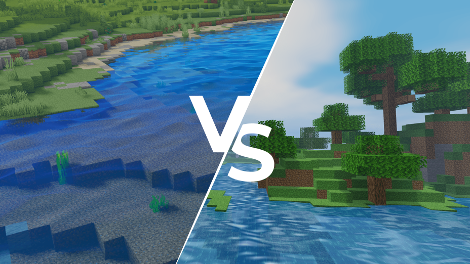 Oceano Shaders 3.0 vs Skylec Comparison