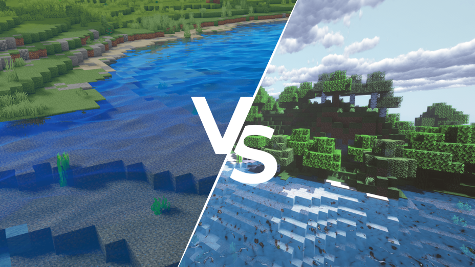 Oceano Shaders 3.0 vs Sunflawer Comparison