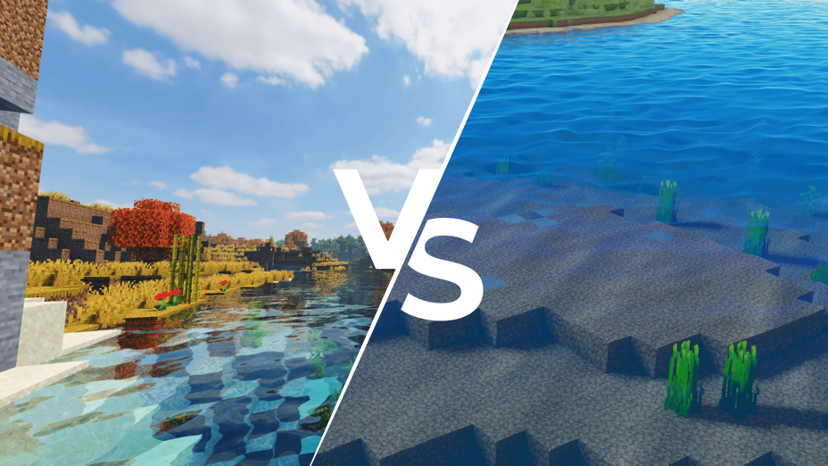ProjectLUMA vs Oceano Shaders 3.0 Comparison