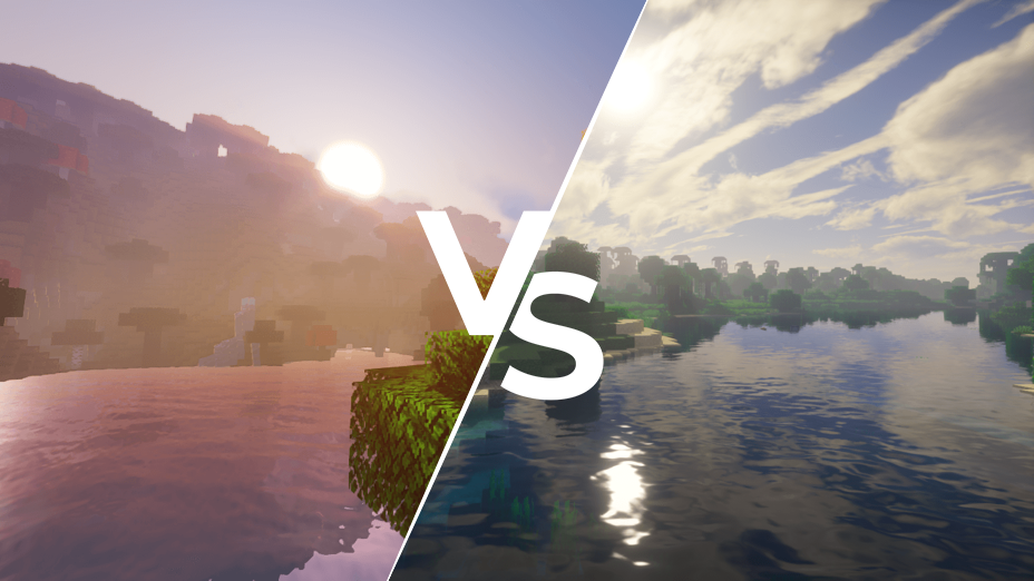 Sildur's vs UShader Comparison