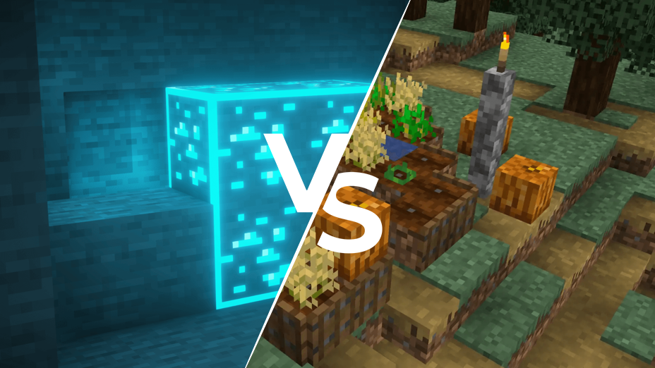 Visible Ores vs F8thful Comparison