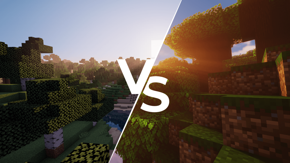 yShaders vs Sildur's Comparison